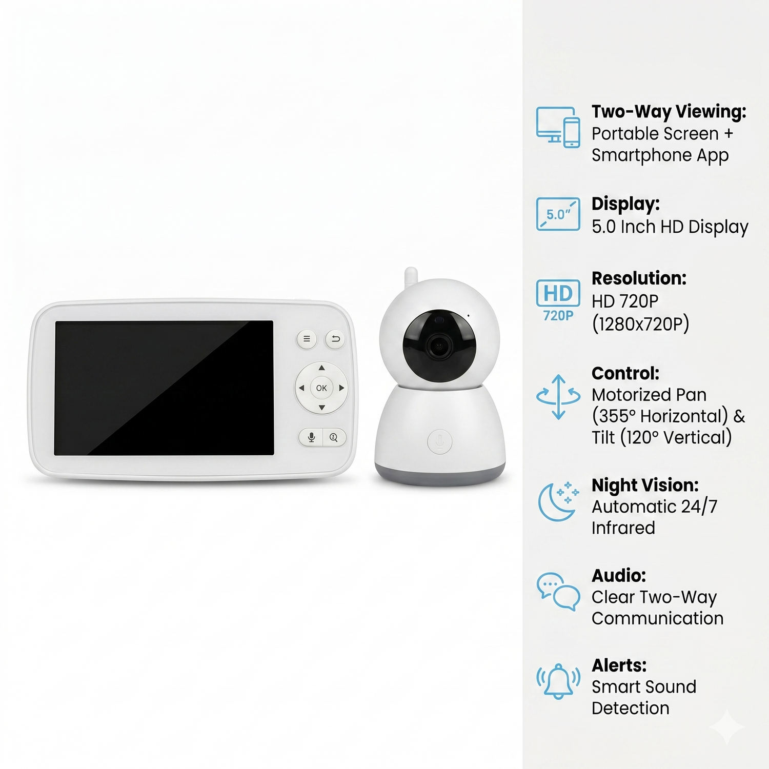 Baby Monitor with Screen