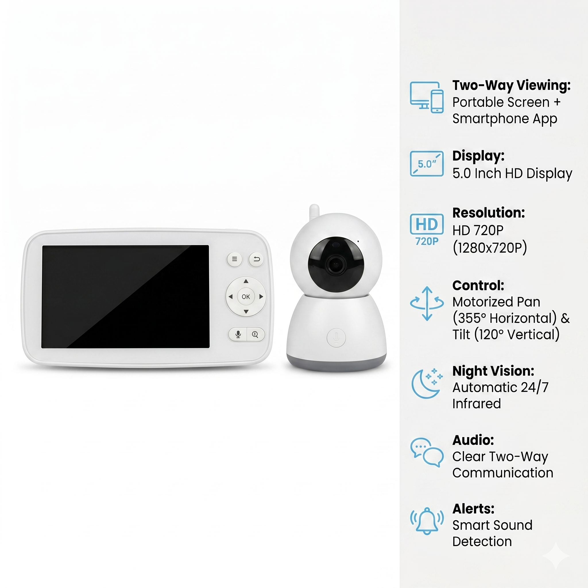Baby Monitor with Screen