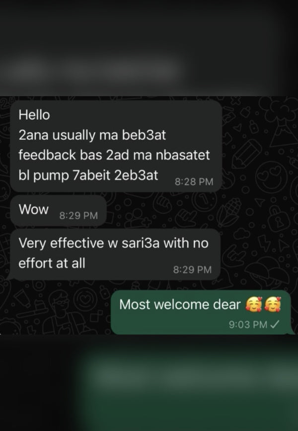 WeeWonders customer — WhatsApp message